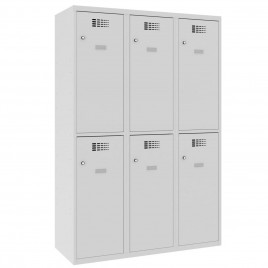 Метален гардероб Sus 432 W - RAL 7035 Light grey - Malow Метален гардероб Sus 432 W - RAL 7035 Light grey - Malow