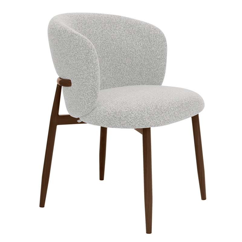 Трапезен стол LETEN - сив 452 WAL Трапезен стол LETEN - сив 452 WAL