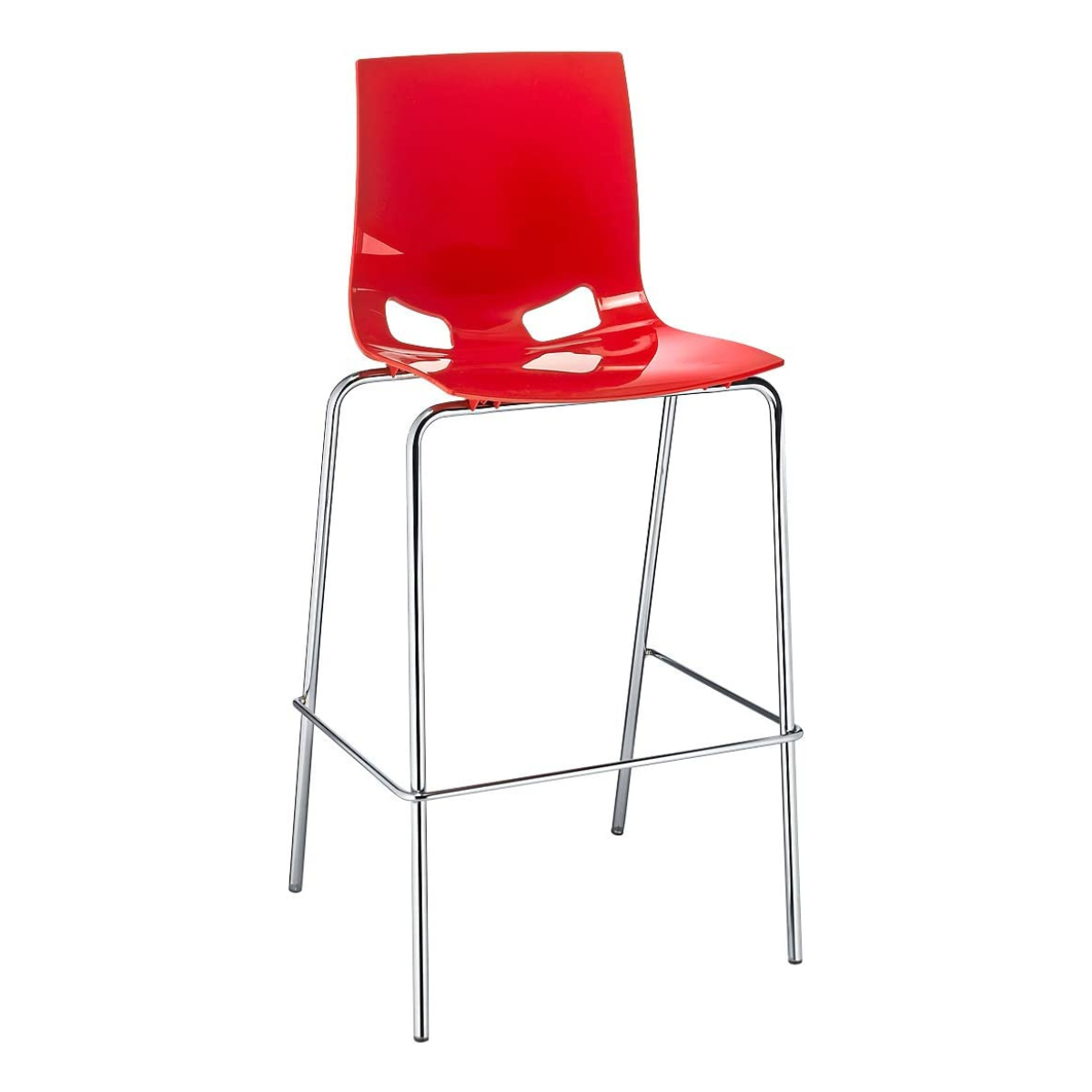 Бар столове FONDO HOCKER - GLOSS RED